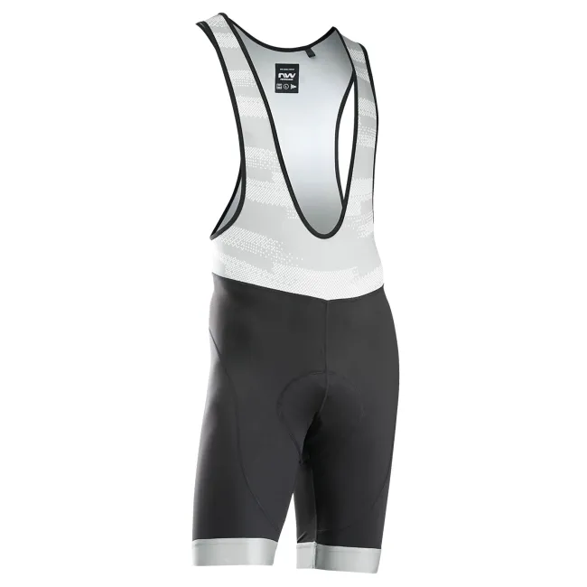 Northwave - pantaloni scurti cilism cu bretele - Active EVO Bibshort - Black | Light Grey