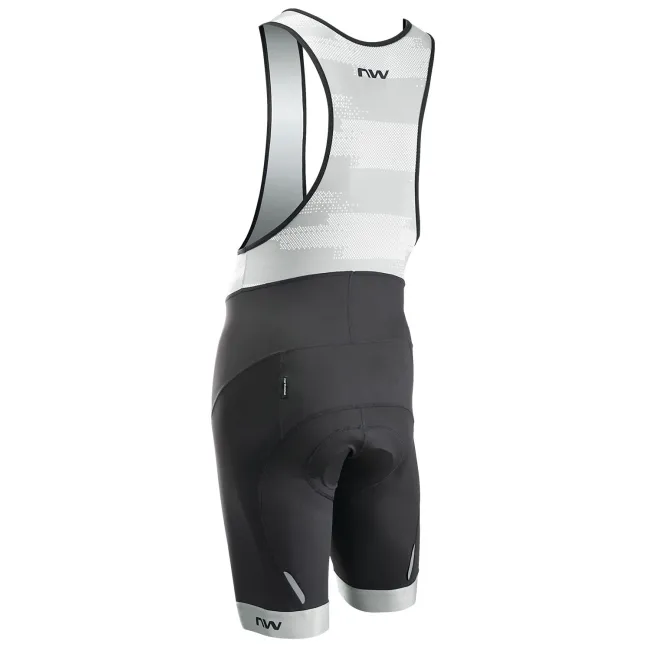 Northwave - pantaloni scurti cilism cu bretele - Active EVO Bibshort - Black | Light Grey