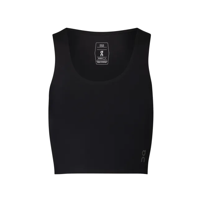 On - bustiera - Studio Open Back Crop W - Black