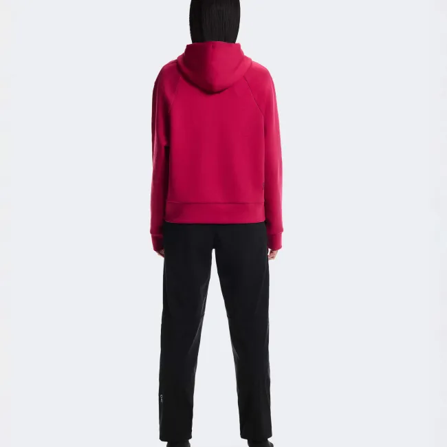 On - hanorac - Focus Tech Hoodie W - Grenadine