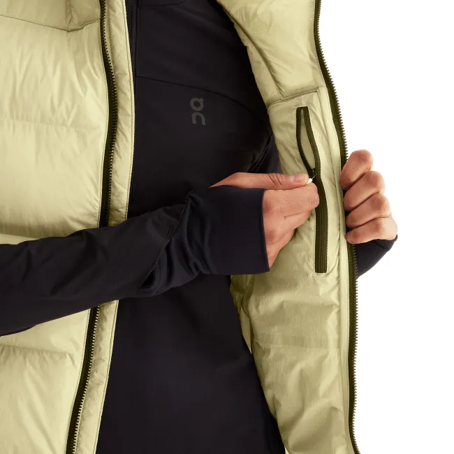 On Cloud - vesta puf vreme rece pentru femei Challenger W Vest - verde deschis andiva