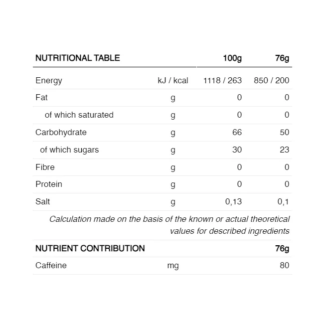 226ers - gel energie - Gel energizant - cafeină cafea espresso - 76g