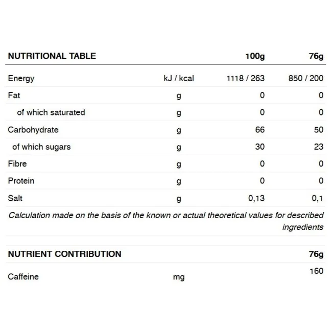 226ers - gel energizant high energy gel - aroma cafea cirese - 76g