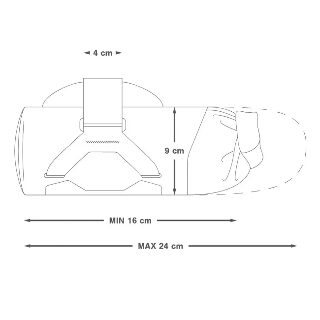 Apidura - geanta cadru bicicleta cu prindere in zona pedale Backcountry 2.0 Downtube Pack 1.8 litri - negru gri