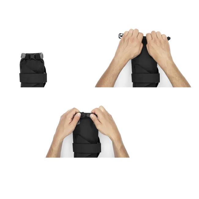 Apidura - geanta cadru bicicleta cu prindere in zona pedale Backcountry 2.0 Downtube Pack 1.8 litri - negru gri