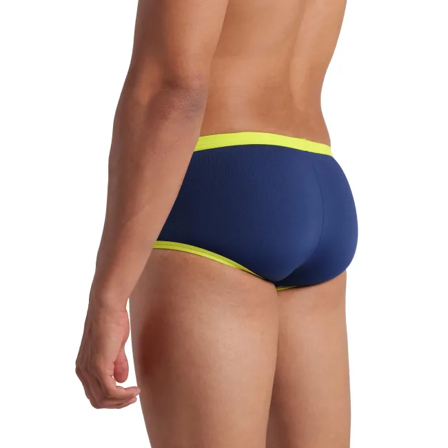 Arena - costum inot barbati - slip - One Biglogo LW SH - Navy I Soft Green
