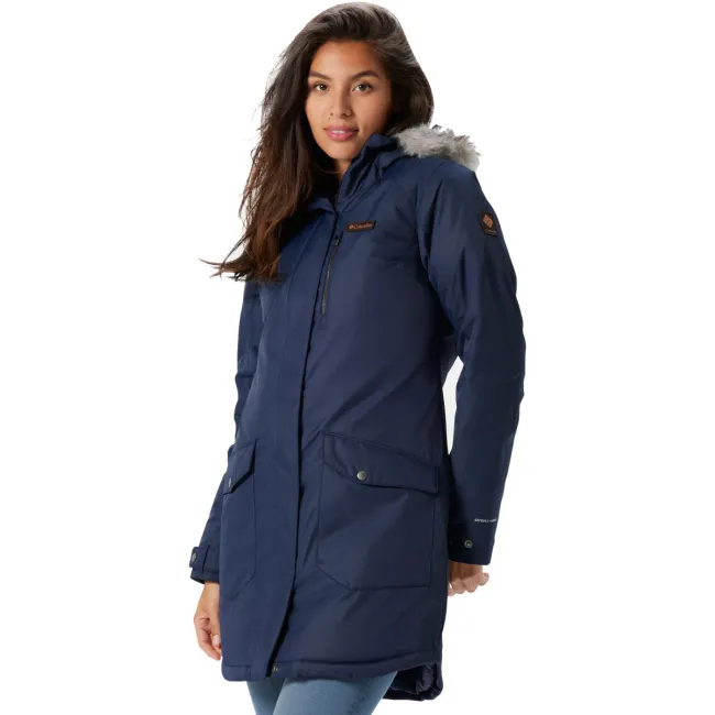 Columbia - Geaca Femei Columbia Suttle Mountain Long Insulated - albastru
