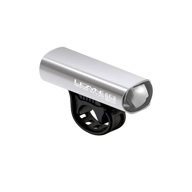 Lezyne - Hecto Drive - Lumina fata - Pro 65 Lux - silver gloss