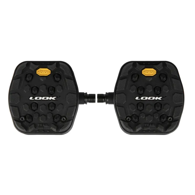 Look - pedale flat pentru MTB - Trail Grip cu Vibram - negru