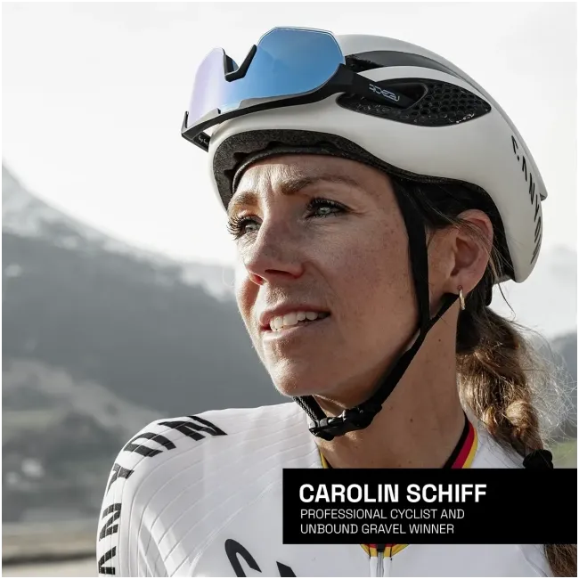 Ochelari de soare electro fotocromatici React Swiss OPTRAY SKY - lentila albastra si rama neagra