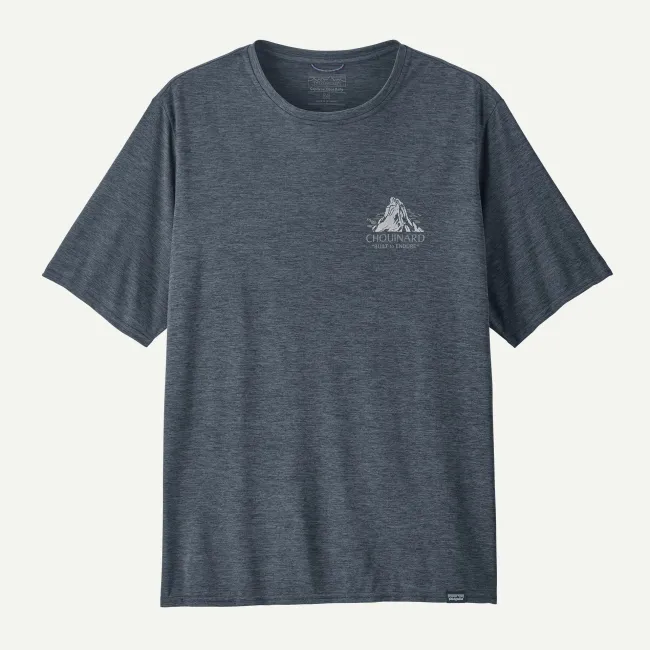 Patagonia - tricou - M Capilene Cool Daily Graphic Lands - Albastru