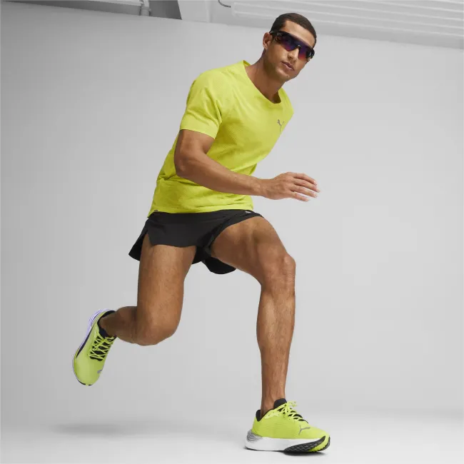 Puma - tricou tehnic barbati Run Ultraspun - verde electric Lime fluo