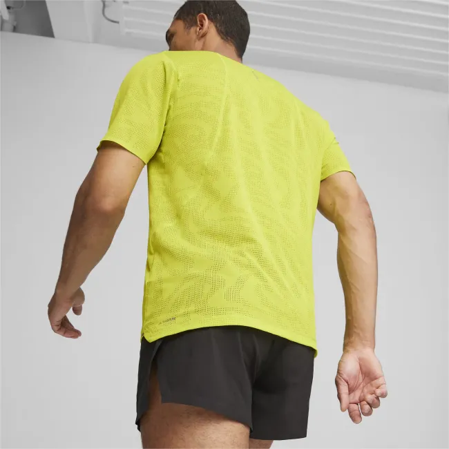 Puma - tricou tehnic barbati Run Ultraspun - verde electric Lime fluo
