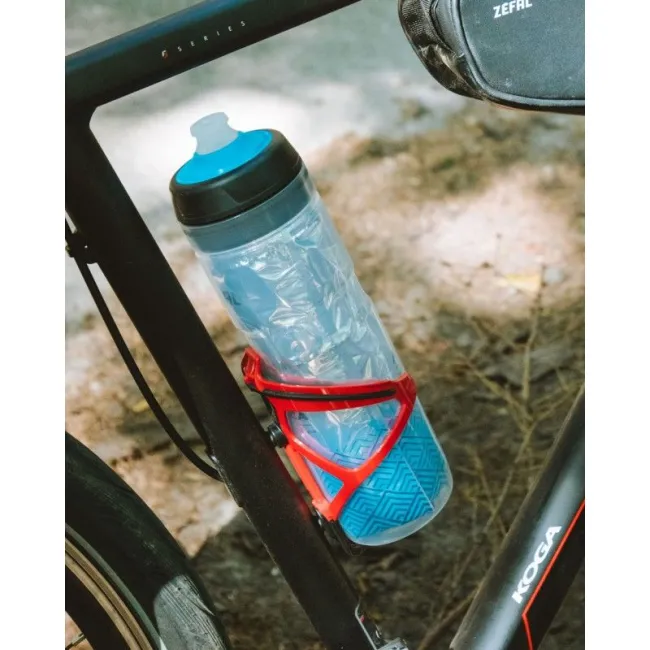 Zefal - bidon apa izolat termic Arctica Pro 75, 750ml - transparent gri albastru