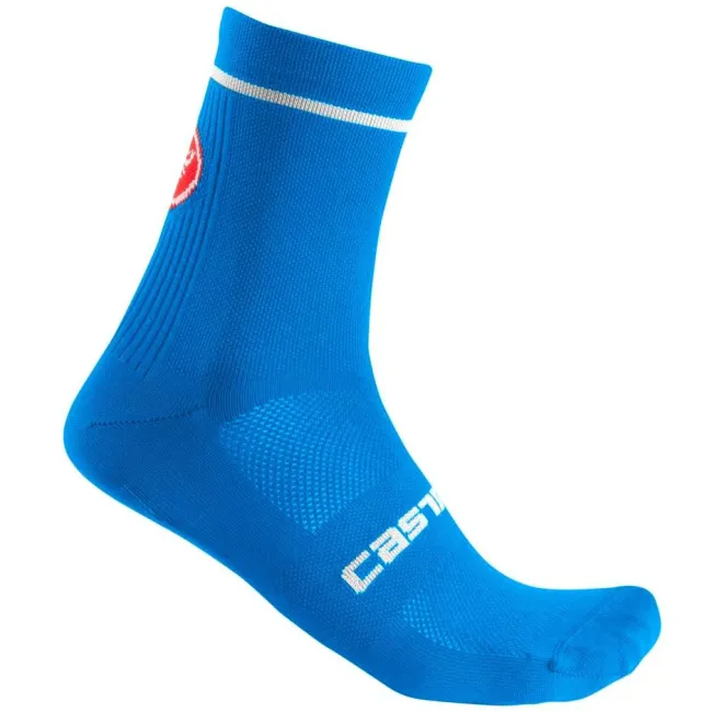 Castelli - sosete ciclism - Entrata 13 Sock - albastru azzurro