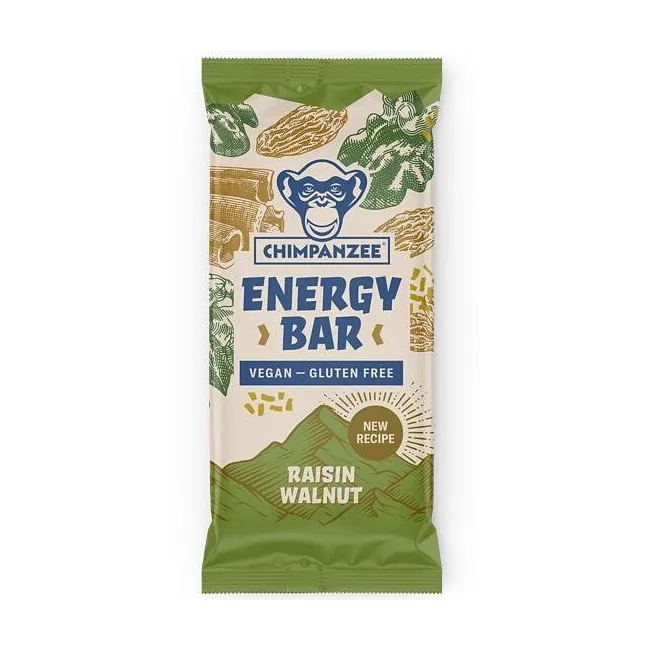 Chimpanzee Energy Bar - Stafide si nuci - 55g