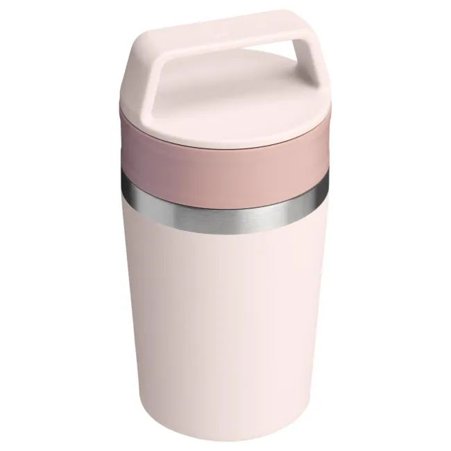 Stanley - termos tip cana cafea - Cafe-To-Go Travel Mug - Roz - 0.23 L