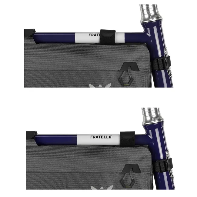 Apidura - geanta cadru bicicleta Expedition Frame Pack 5 litri (pentru cadru inalt) - gri negru