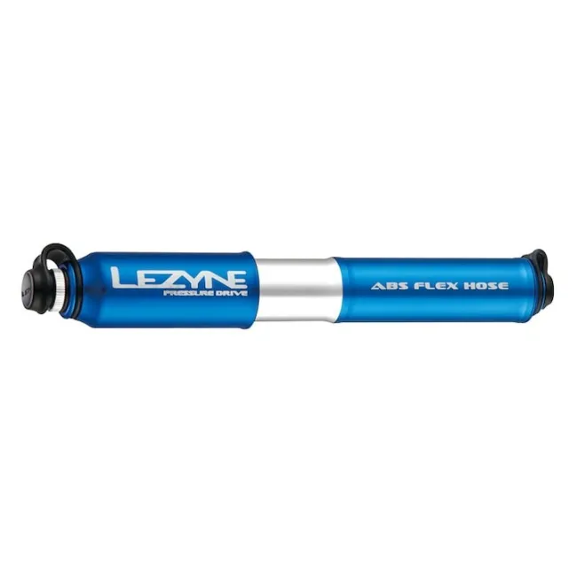 Lezyne - mini pompa - CNC Pressure Drive Medium - 120 psi I 8.3 bar - albastru