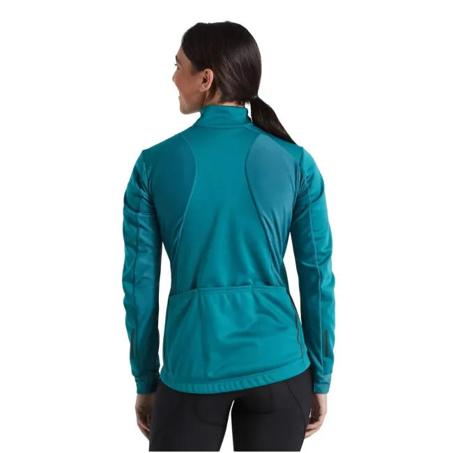 Specialized - jacheta ciclism femei soft shell, cu protectie vant si ploaie RBX Comp - albastru tropical teal