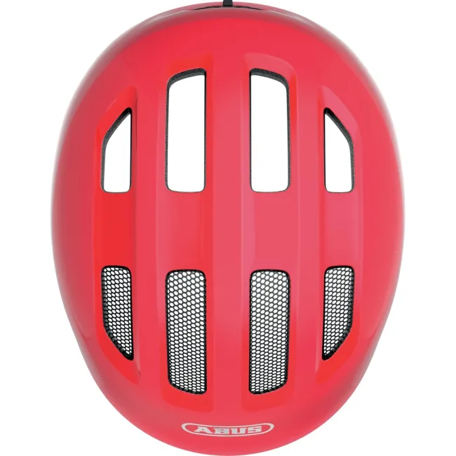 Abus - casca ciclism copii Smiley 3.0 - rosu lucios