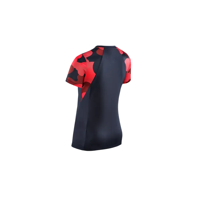 CEP - tricou tehnic - camocloud shirt short sleeve W - pink | peacoat