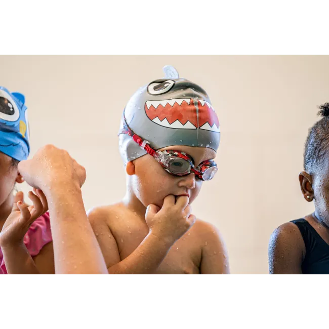 Finis - ochelari inot confortabili pentru copii (4-10 ani) Adventure Goggles - camuflaj rosu negru