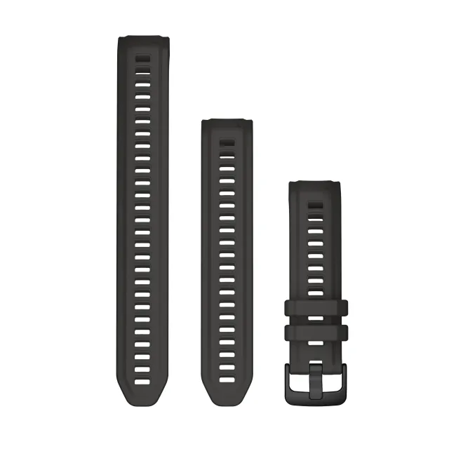 Garmin curea silicon pentru Instinct 2s/ 2s Solar - 20mm gri grafit