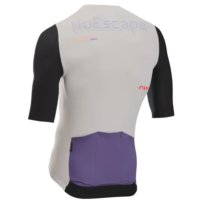 Northwave - tricou ciclism maneca scurta - Extreme EVO Jersey Short Sleeve - Light Grey
