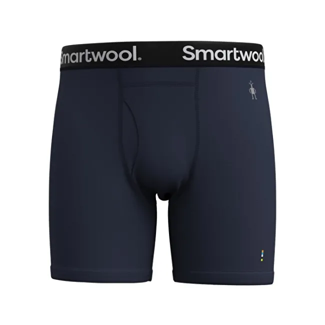 Smartwool - boxer merino - Merino Boxer Brief Boxed - Albastru