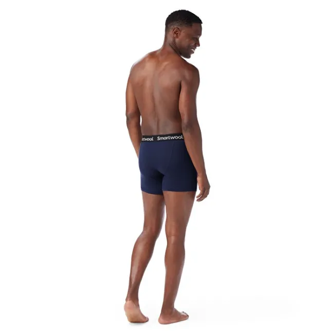 Smartwool - boxer merino - Merino Boxer Brief Boxed - Albastru
