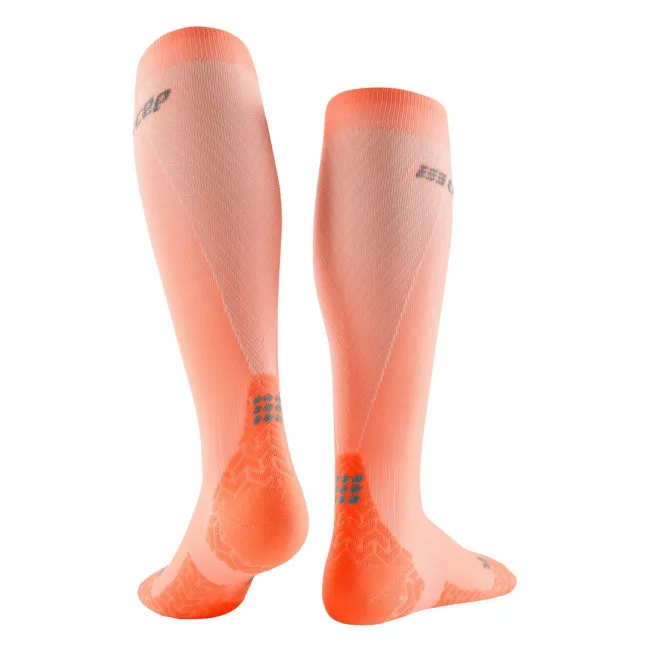 CEP - sosete compresie inalte - Ultralight Compression Socks Tall - Coral I Cream