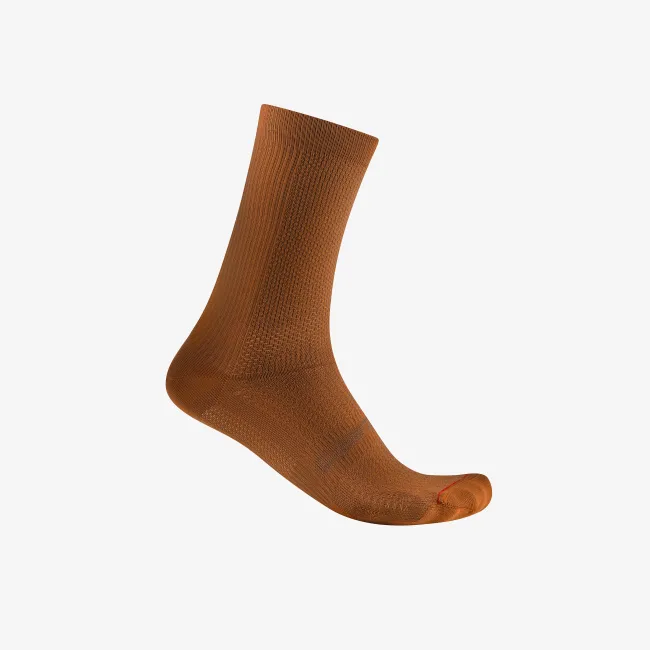 Castelli - sosete ciclism - Espresso 18 Sock - mocha