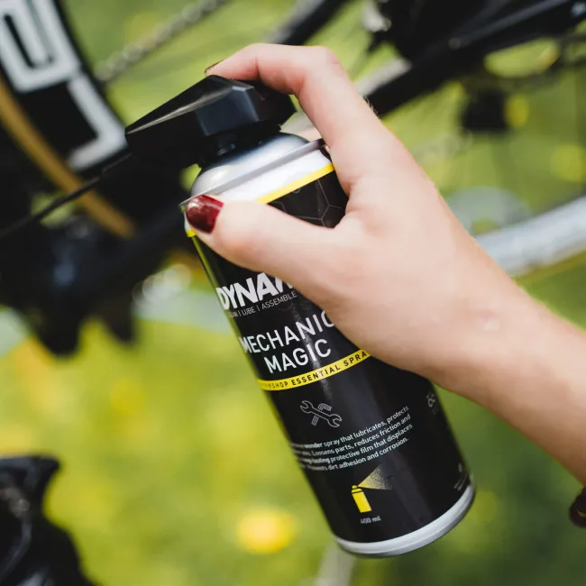 Dynamic Bike Care - Spray esential (lubrifiant universal) pentru bicicleta Mechanics Magic (Multi Spray) - 400ml