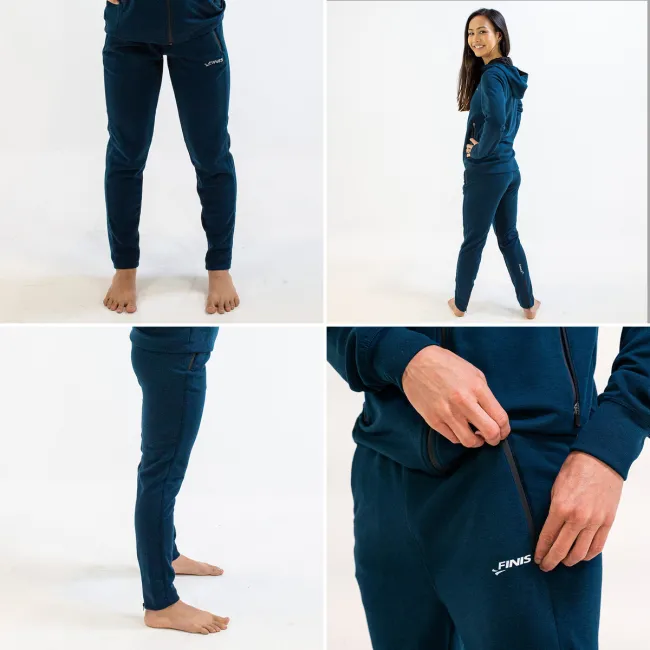 Finis - pantaloni lungi sport lejeri pentru femei Tech W Pants - albastru inchis