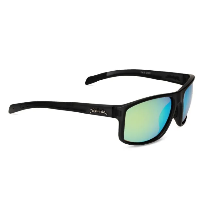 Spiuk - ochelari soare casual polarized - Bakio black - mirrored-yellow
