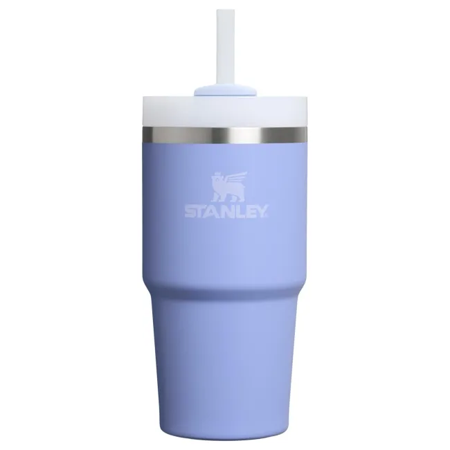 Stanley - termos tip sticla cu pai - Quencher H2.0 FlowState - Bleu I Mov - 0.6L
