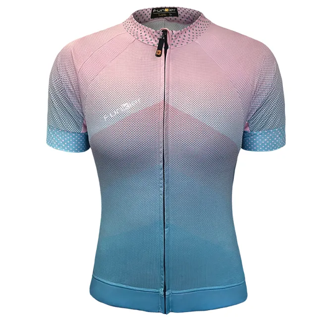 Tricou FUNKIER Farnia Pro Women S/S - Pink/Mint XS