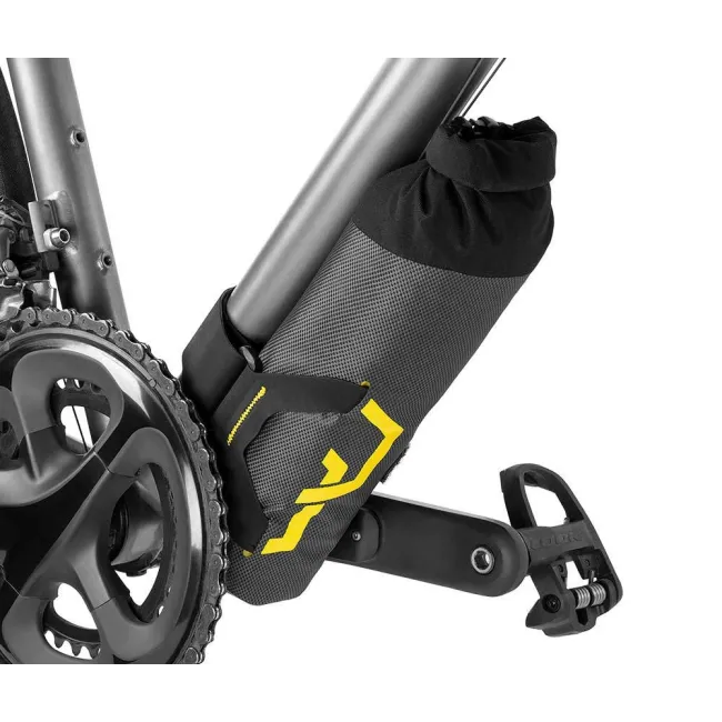 Apidura - geanta cadru bicicleta cu prindere in zona pedale Expedition Downtube Pack 1.5Llitri - negru gri