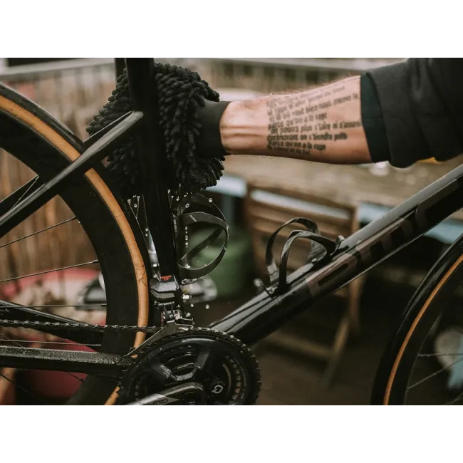 Dynamic Bike Care - Manusa microfibra spalare bicicleta Microfibre Bike Cleaning Glove - negru