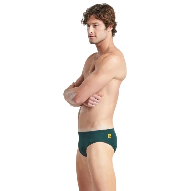 Finis - Slip inot barbati - Brief Solid - Verde Pine