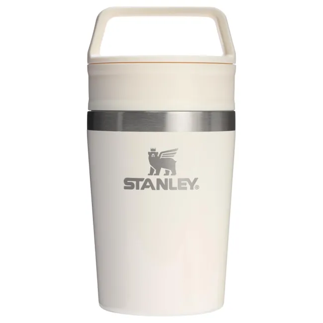Stanley - termos tip cana cafea - Cafe-To-Go Travel Mug - Bej - 0.23 L