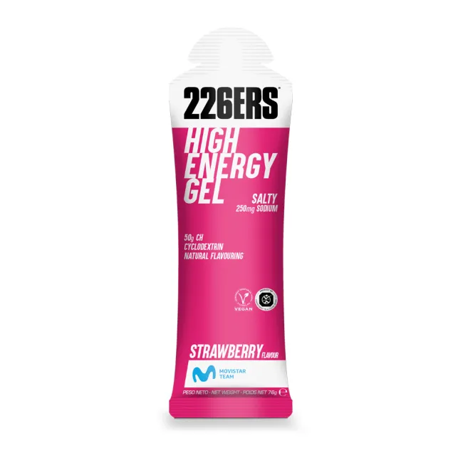 226ers - gel energie - High Energy Gel - capsuni - 76g