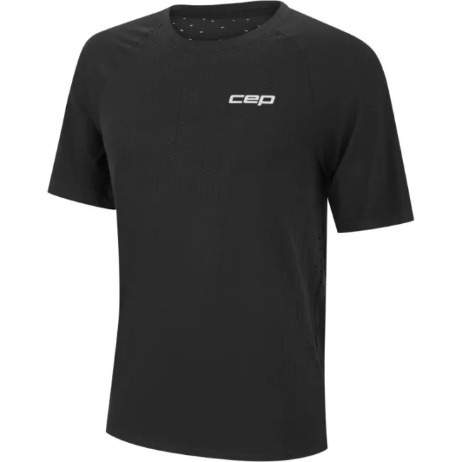 CEP - tricou tehnic - run ultralight shirt short sleeve 3.0 - black
