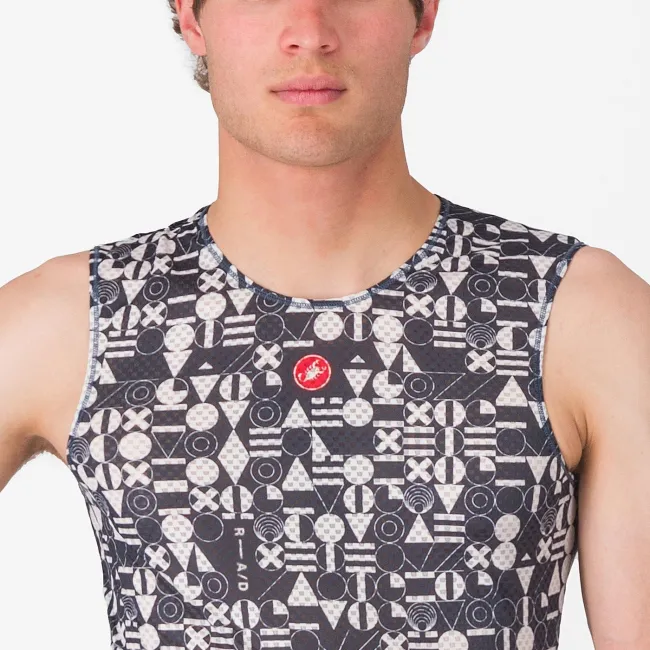 Castelli - bluza de corp fara maneci - Espresso R--A/D Baselayer - albastru Twilight