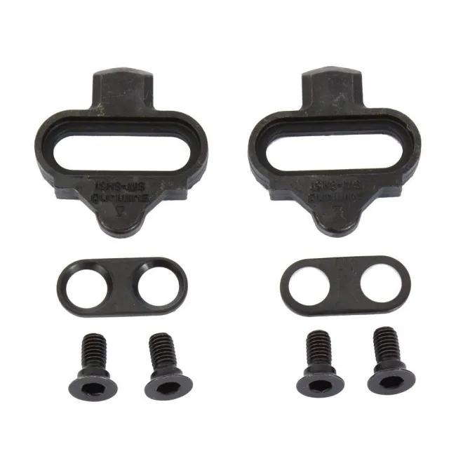 Shimano - pedale bicicleta MTB PD-M505-L SPD pedals, fara catadioptrii - argintiu