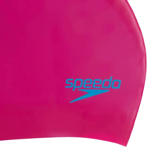 Speedo - casca inot silicon par lung - copii - Roz I Albastru