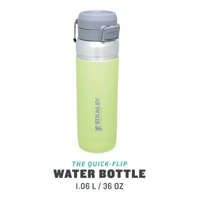 Stanley - termos tip bidon apa GO Quick Flip Water Bottle - verde deschis lamaie - 1.06 Litri