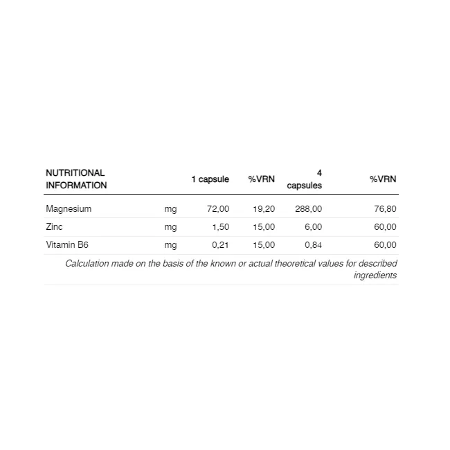226ers - capsule magneziu vegane - vegan magnesium bisglycinate - 90 capsule