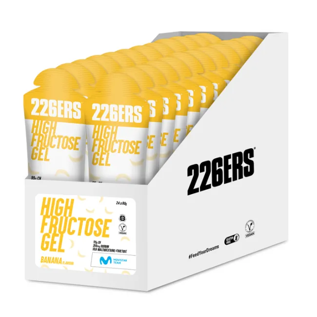 226ers - gel energie - High Fructose Gel - banana - 80gr
